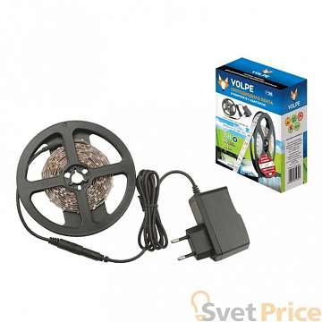Светодиодная лента Volpe (UL-00000594) 2.5M белый 20W ULS-Q321 2835-60LED/m-IP20-2.5M-DW RRP24C00