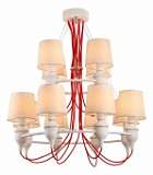 Подвесная люстра Arte Lamp Sergio A3325LM-8-4WH