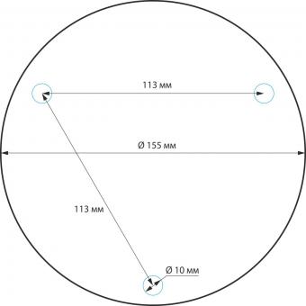 Уличный светильник Elektrostandard 1508 Techno черный 4690389083075