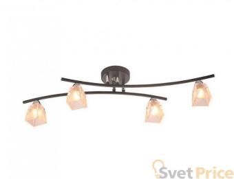 Потолочная люстра IDLamp Viteliya 211/4PF-Blackchrome