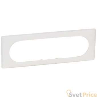 Рамка 6/8-модульная Legrand Celiane белая перкаль 066706