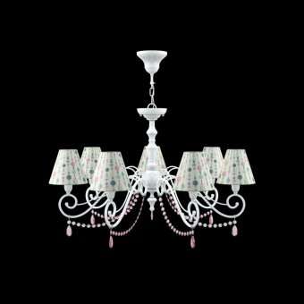 Подвесная люстра Lamp4you Classic E3-07-WM-LMP-O-17-CRL-E3-07-PK-UP