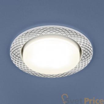 Встраиваемый светильник Elektrostandard 1071 GX53 WH белый 4690389102837