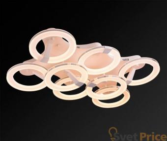 Потолочный светодиодный светильник IDLamp Jenevra 397/X8PF-LEDWhitechrome