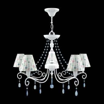 Подвесная люстра Lamp4you Provence E4-05-WM-LMP-O-17-CRL-E4-05-GB-UP