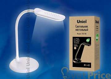 Настольная лампа (06544) Uniel TLD-506 White/LED/550Lm/5000K