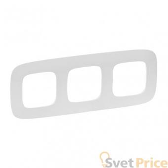 Рамка 3-постовая Legrand Valena Allure Белая 754303