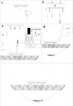Настенный светильник Odeon Light Balasa 2726/3C