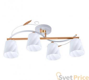 Потолочная люстра IDLamp Annelisa 380/4PF-Whitegold