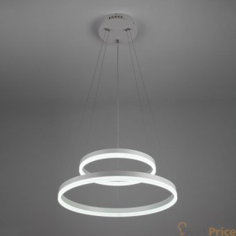 Подвесной светодиодный светильник Eurosvet Saturn 90078/2 белый