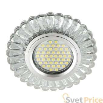 Встраиваемый светильник Fametto Luciole DLS-L145 Gu5.3 Glassy/Clear