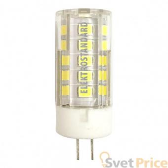 Лампа светодиодная G4 5W 4200K кукуруза прозрачная 4690389093661