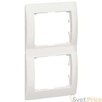 Рамка 2-постовая Legrand Galea Life перламутр 771506