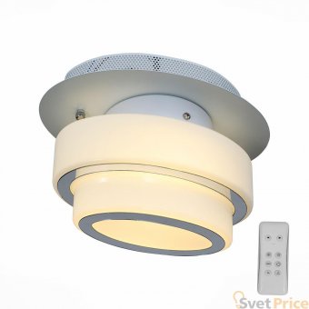 Потолочный светодиодный светильник с пультом ДУ ST Luce Ovale SL546.501.01