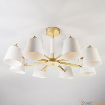 Потолочная люстра Eurosvet Frozen 70083/8 золото