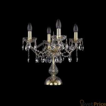 Настольная лампа Bohemia Ivele 1413L/4/141-39/G