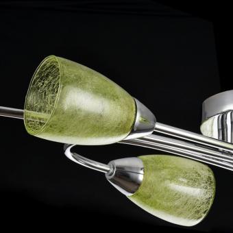 Потолочная люстра Freya Flash FR104-06-GN