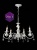 Подвесная люстра Maytoni Faberge ARM218-05-W страна Германия Подвесная люстра Maytoni Faberge ARM218-05-W