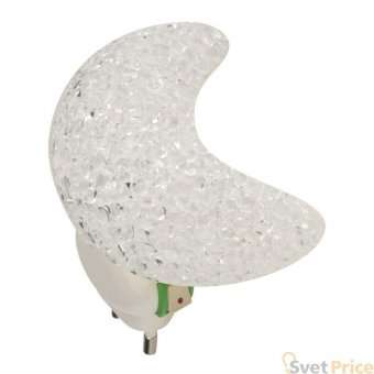 Настенный светодиодный светильник (10324) Uniel DTL-309-Месяц/White/1LED/0,1W