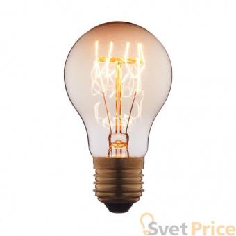 Лампа накаливания E27 40W груша прозрачная 7540-T