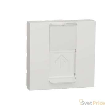 Розетка компьютерная RJ45 Schneider Electric Unica Modular Cat. 5e STP NU341318
