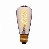 Лампа накаливания E27 60W колба прозрачная 052-245