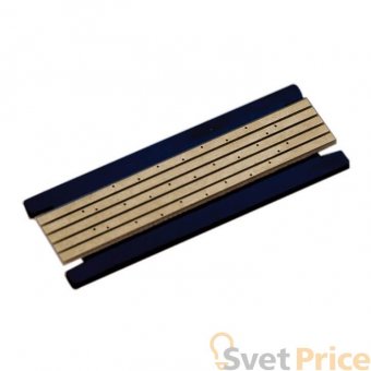 Плата для магнитного шинопровода декоративная Donolux Short Plate DLM/X Black