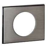 Рамка 1-постовая Legrand Celiane фактурная сталь 069101