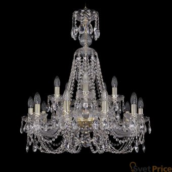 Подвесная люстра Bohemia Ivele 1406/10+5/240/XL-78/G