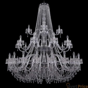 Подвесная люстра Bohemia Ivele 1410/20+10+5/530/3d/Ni/V0300