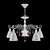 Подвесная люстра Lamp4you Provence E4-05-WM-LMP-O-17-CRL-E4-05-PK-DN страна Германия Подвесная люстра Lamp4you Provence E4-05-WM-LMP-O-17-CRL-E4-05-PK-DN