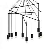 Подвесная люстра Ideal Lux Pop SP10 Nero