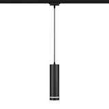 Трековый светодиодный светильник Eurosvet Topper 50163/1 LED черный