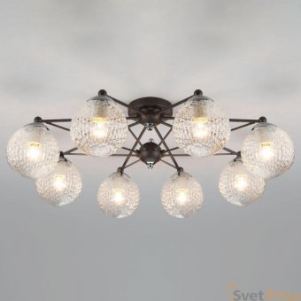 Потолочная люстра Eurosvet Karo 70077/8 графит