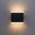 Уличный настенный светильник Arte Lamp Lingotto A8153AL-2BK