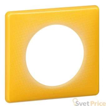 Рамка 1-постовая Legrand Celiane песочный муар 066671