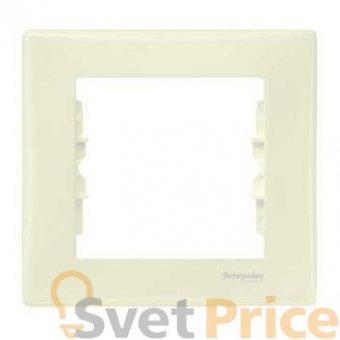 Рамка 1-постовая Schneider Electric Sedna SDN5800147