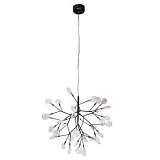 Подвесная люстра Crystal Lux Evita SP36 Black/Transparent