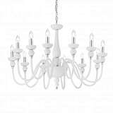 Подвесная люстра Ideal Lux Doge SP12 Bianco