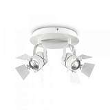 Спот Ideal Lux Ciak AP2 Bianco