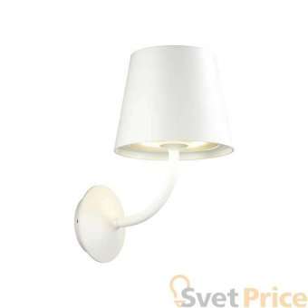 Уличный настенный светодиодный светильник Odeon Light Elin 4609/7WL