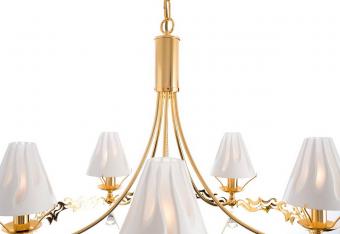 Подвесная люстра Arte Lamp Fuji A1626LM-5GO