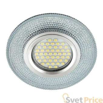 Встраиваемый светильник Fametto Luciole DLS-L142 Gu5.3 Glassy/Clear