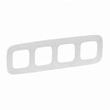 Рамка 4-постовая Legrand Valena Allure Жемчуг 754414