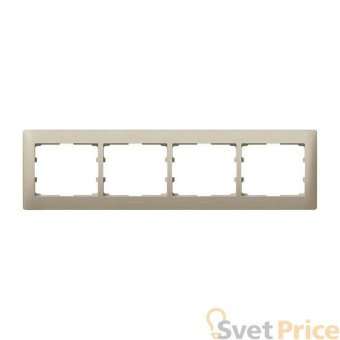 Рамка 4-постовая Legrand Galea Life титан 771404