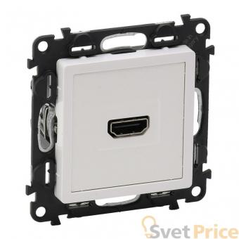 Розетка HDMI Legrand Valena Life белая 753171