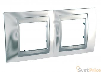 Рамка 2-постовая Schneider Electric Unica Top MGU66.004.010