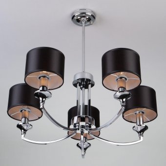 Подвесная люстра Eurosvet Diana 60067/5 хром