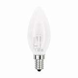 Лампа галогенная (01088) E14 42W свеча матовая HCL-42/FR/E14 candle