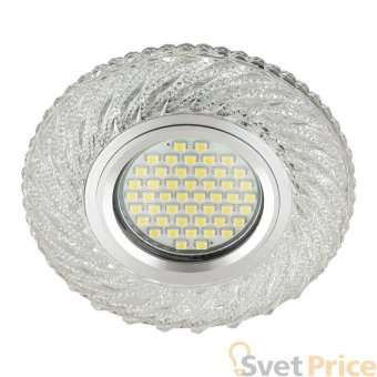 Встраиваемый светильник Fametto Luciole DLS-L137 Gu5.3 Glassy/Clear